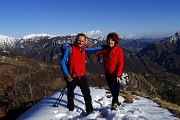 44 Cresta innevata panoramica sulla Val Taleggio